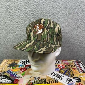 Vintage 90s hunting camo SnapBack hat